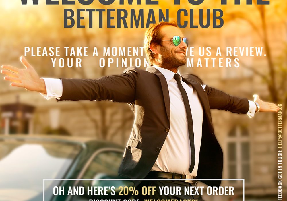 Betterman UK  Social media post
