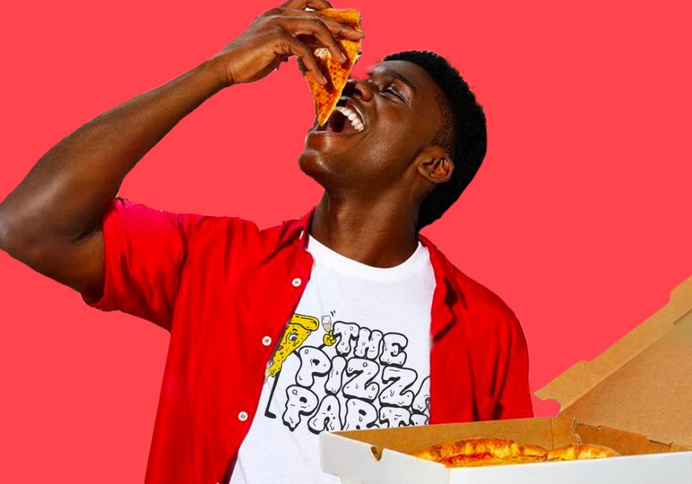 The Pizza party London  Social media post